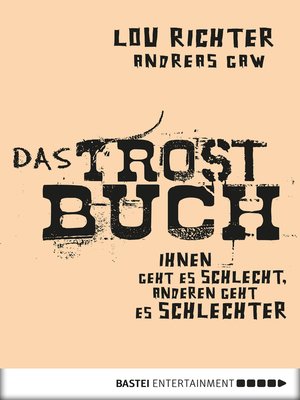 cover image of Das Trostbuch
